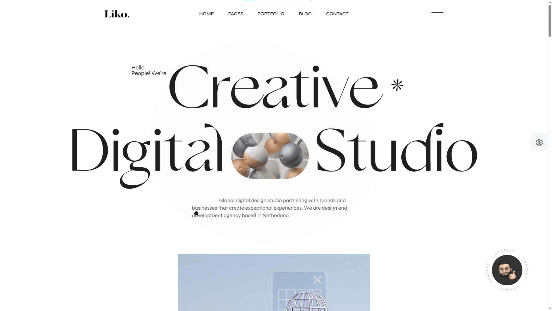 Liko — Multi-Concept Creative Agency Website - Premium multi-concept agency website with 12 unique homepages and advanced animations